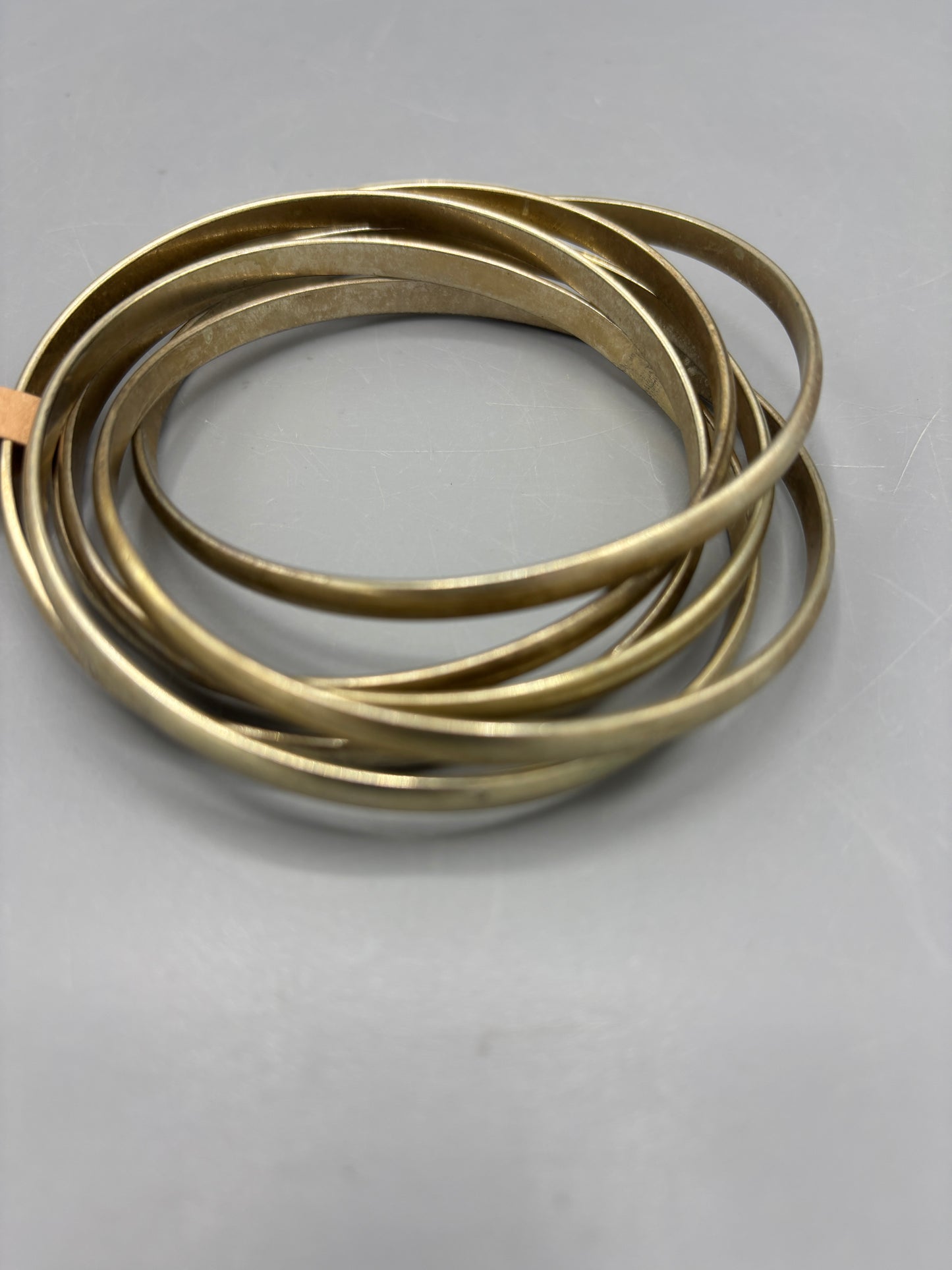 Set 6 Brass bracelet