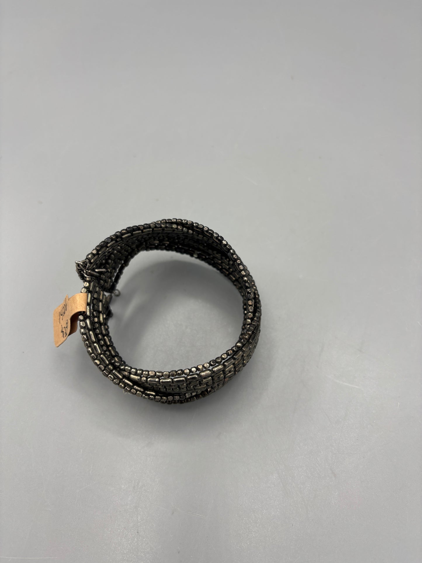 Grey Bead Cuff