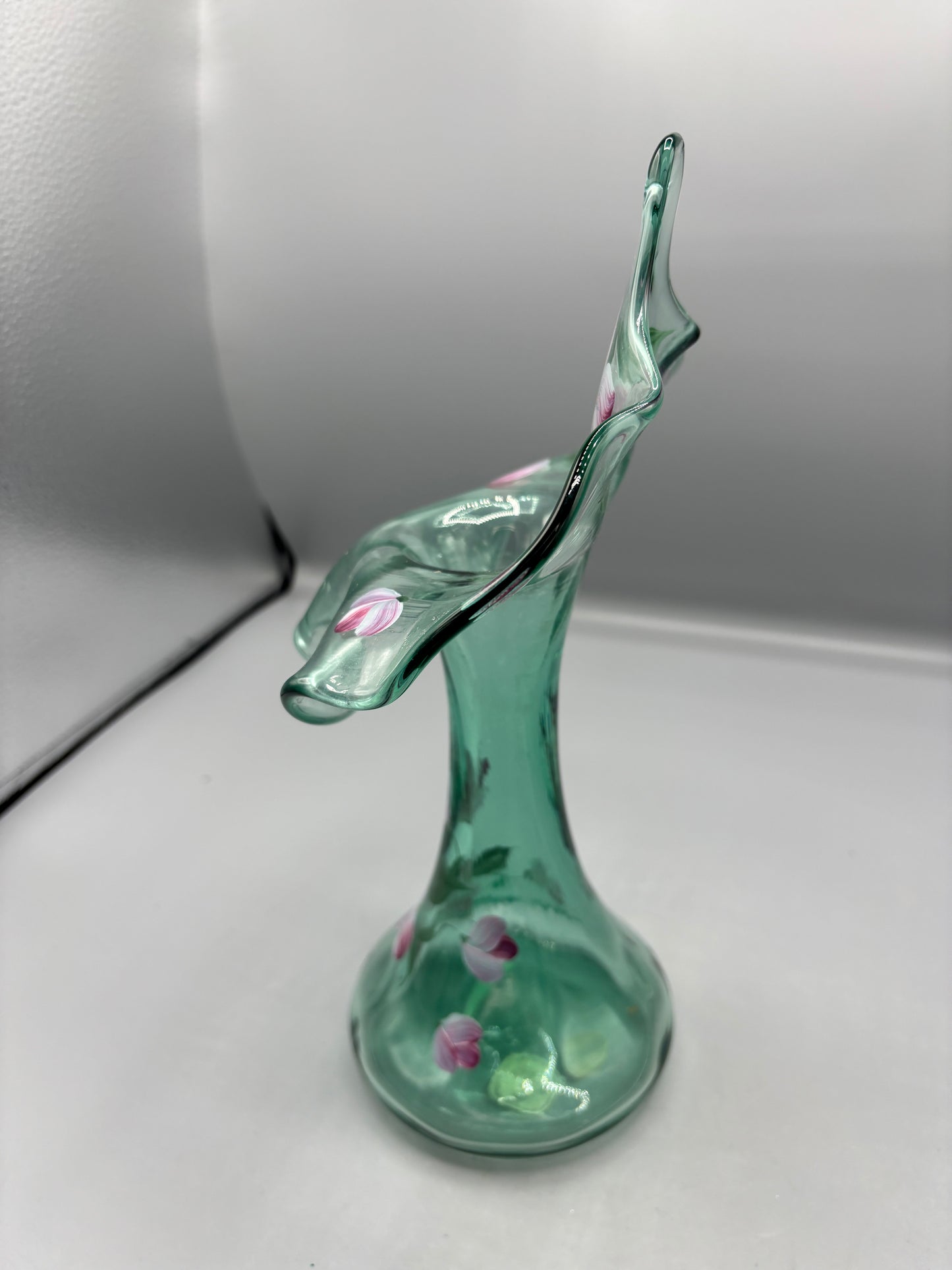 Vintage Fenton Sea green jack in the pulpit