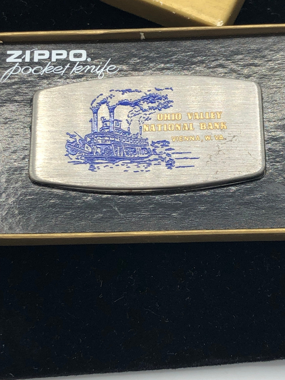 Ohio Valley National Bank Double Zippo & Pocket Knife