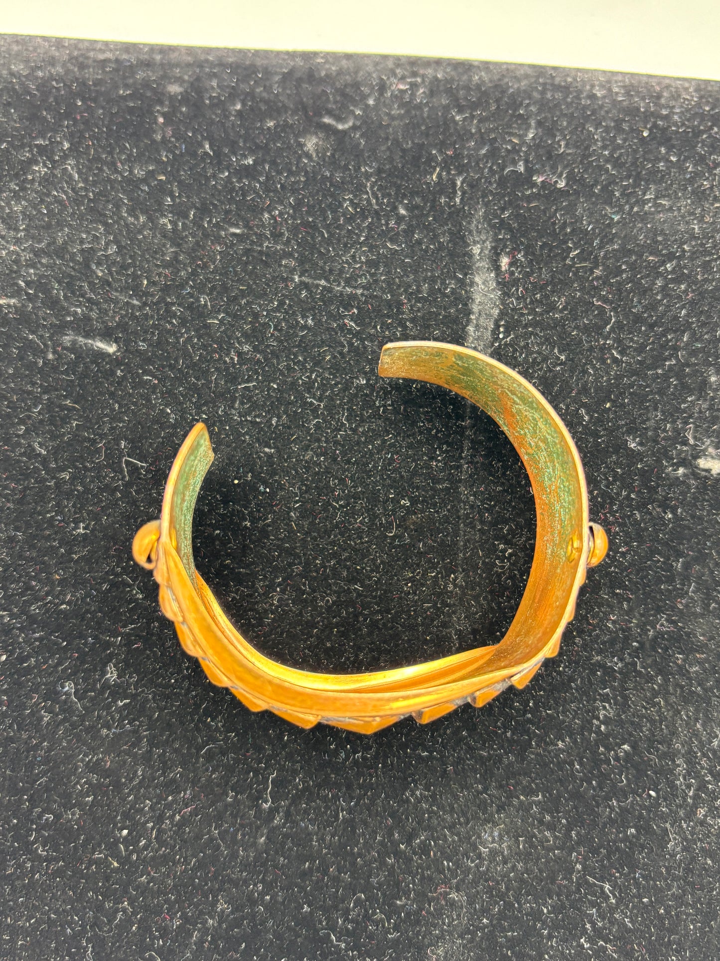 Copper Open Cuff Bangle