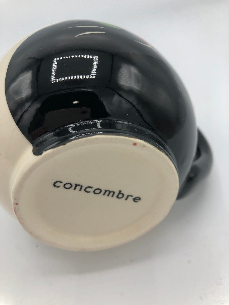 Kitty Black Handle Mug