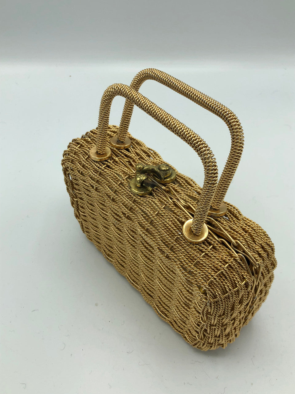 Adorable shops Koret vintage wicker purse