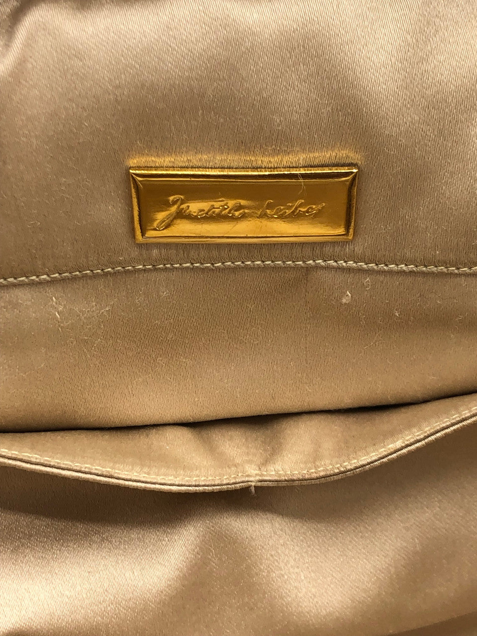 Judith Leiber snake skin bag