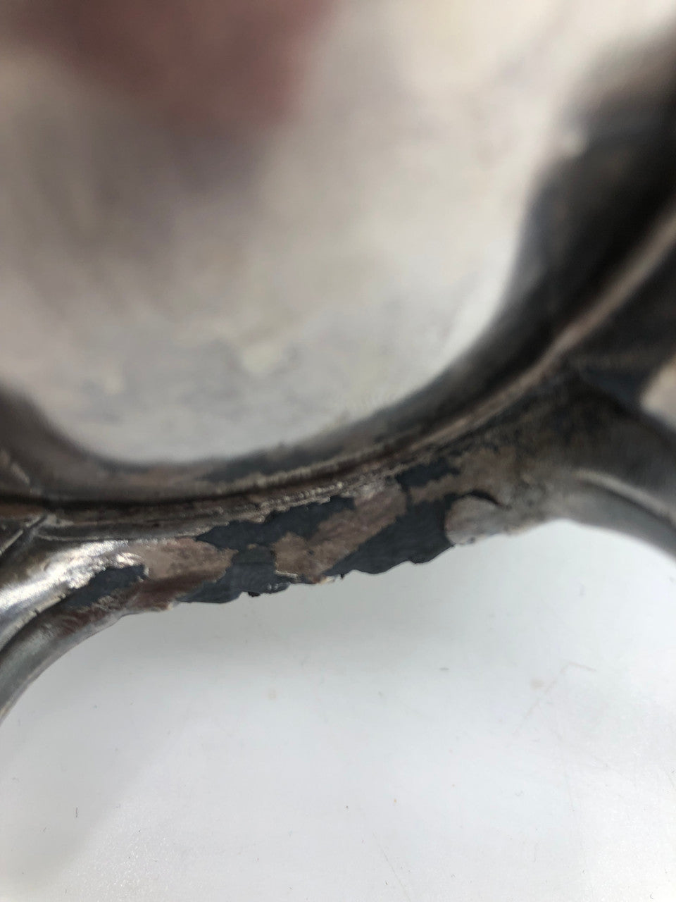 W.M. Rogers silver plated water pitcher with guard