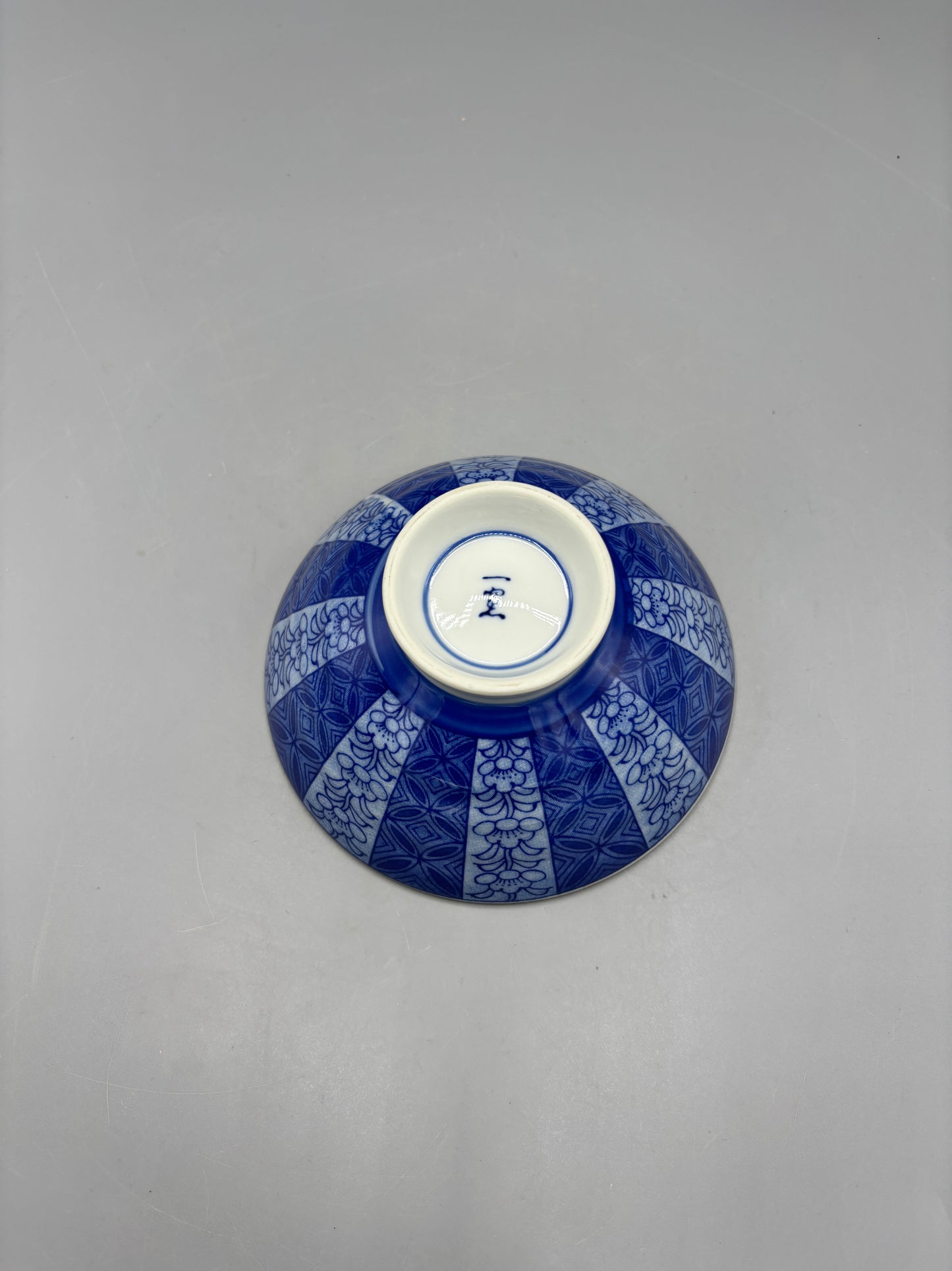 Traditional Japanese footed Rice Bowl