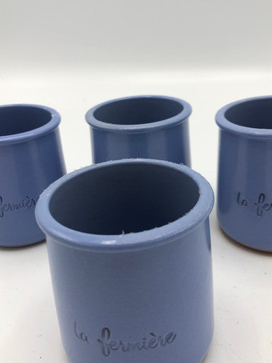 "La Fermiere" blue cups