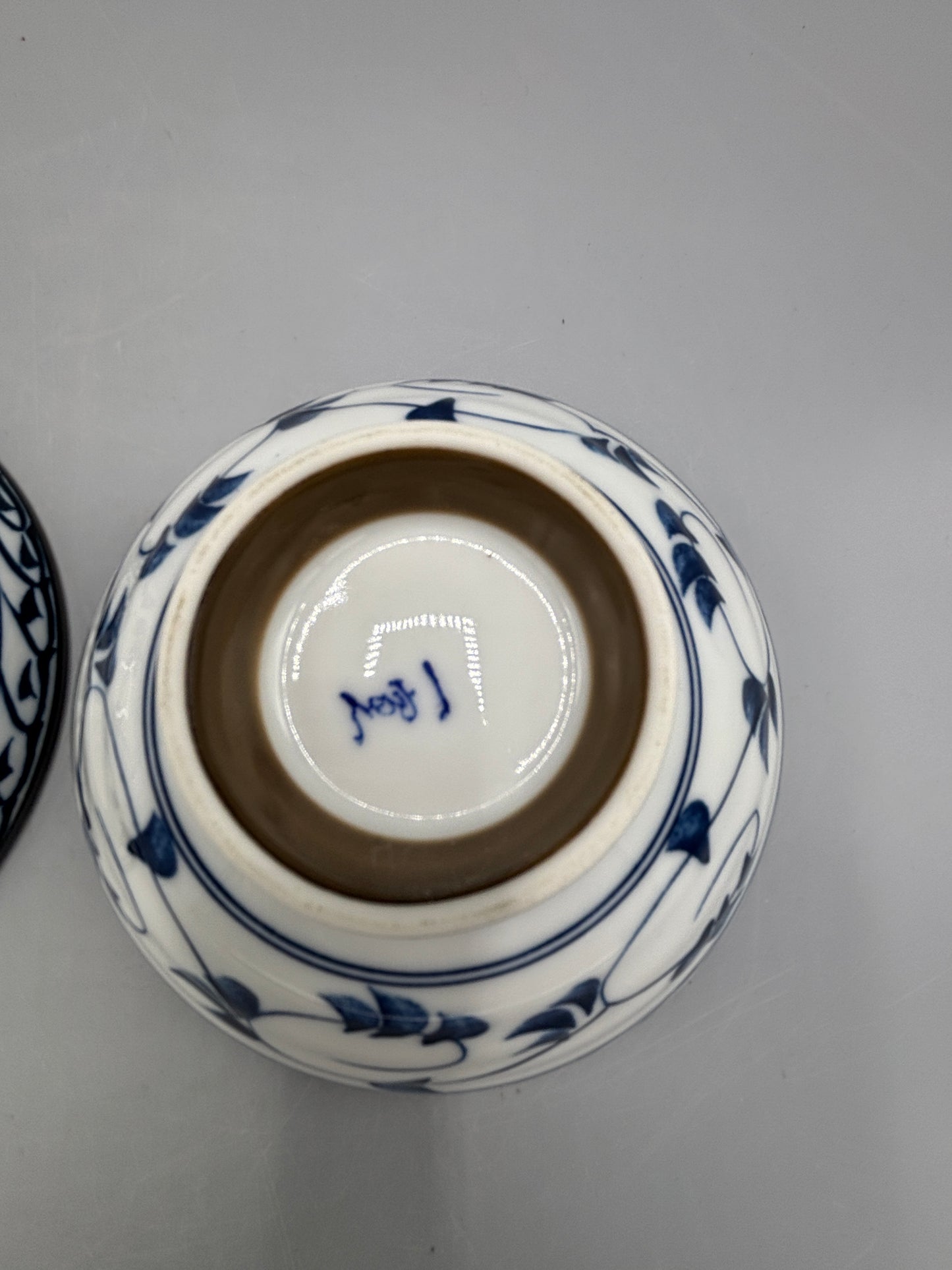 Traditional ceramic rice bowl