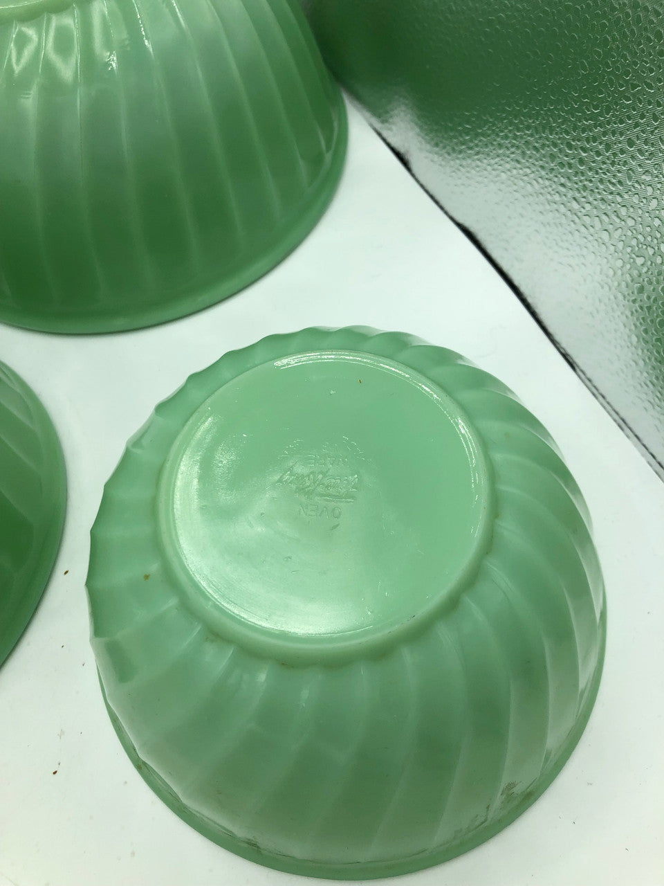 Jadeite Nesting Bowls set of 3