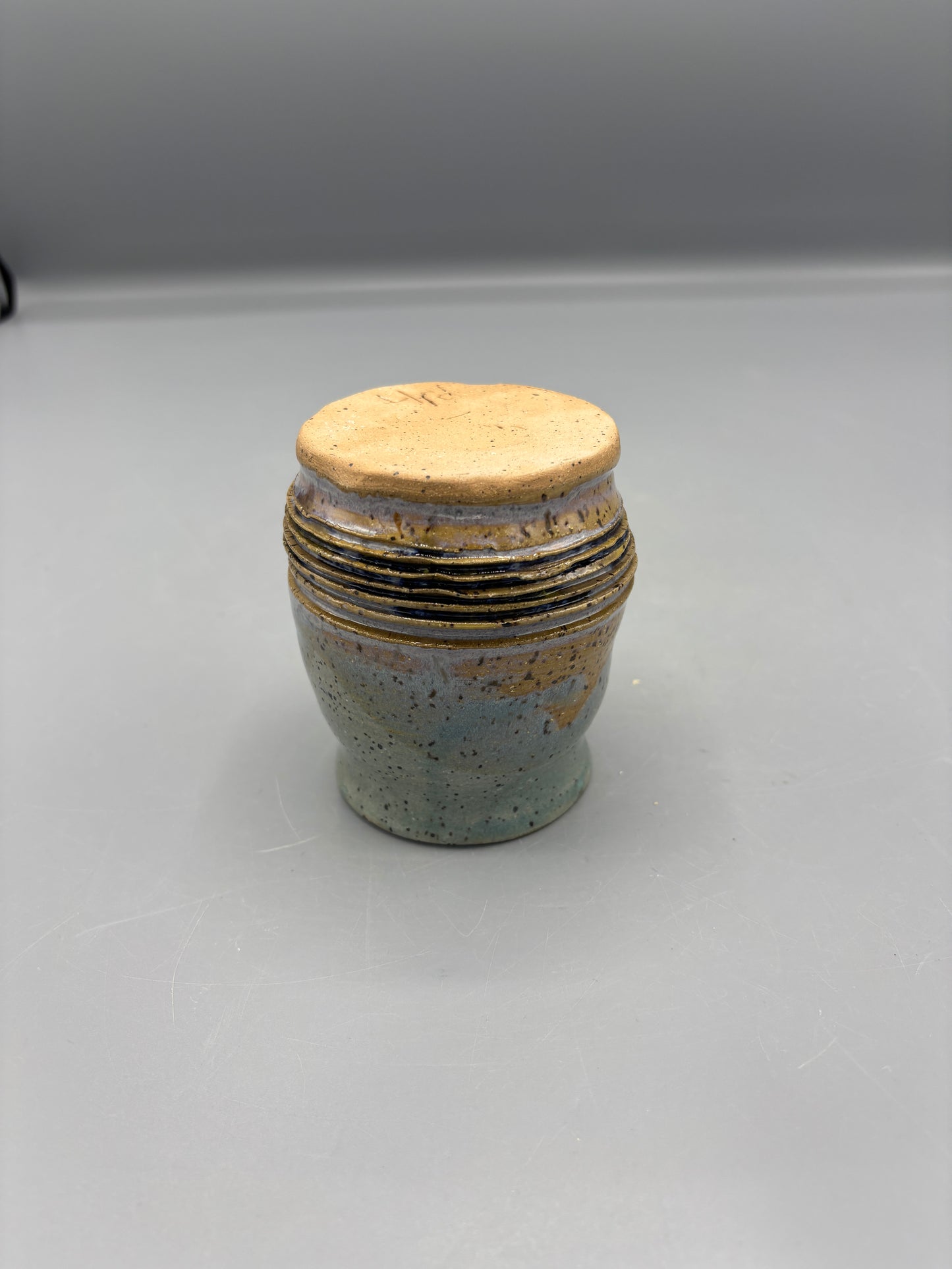 NC Pottery wheel thrown creamer