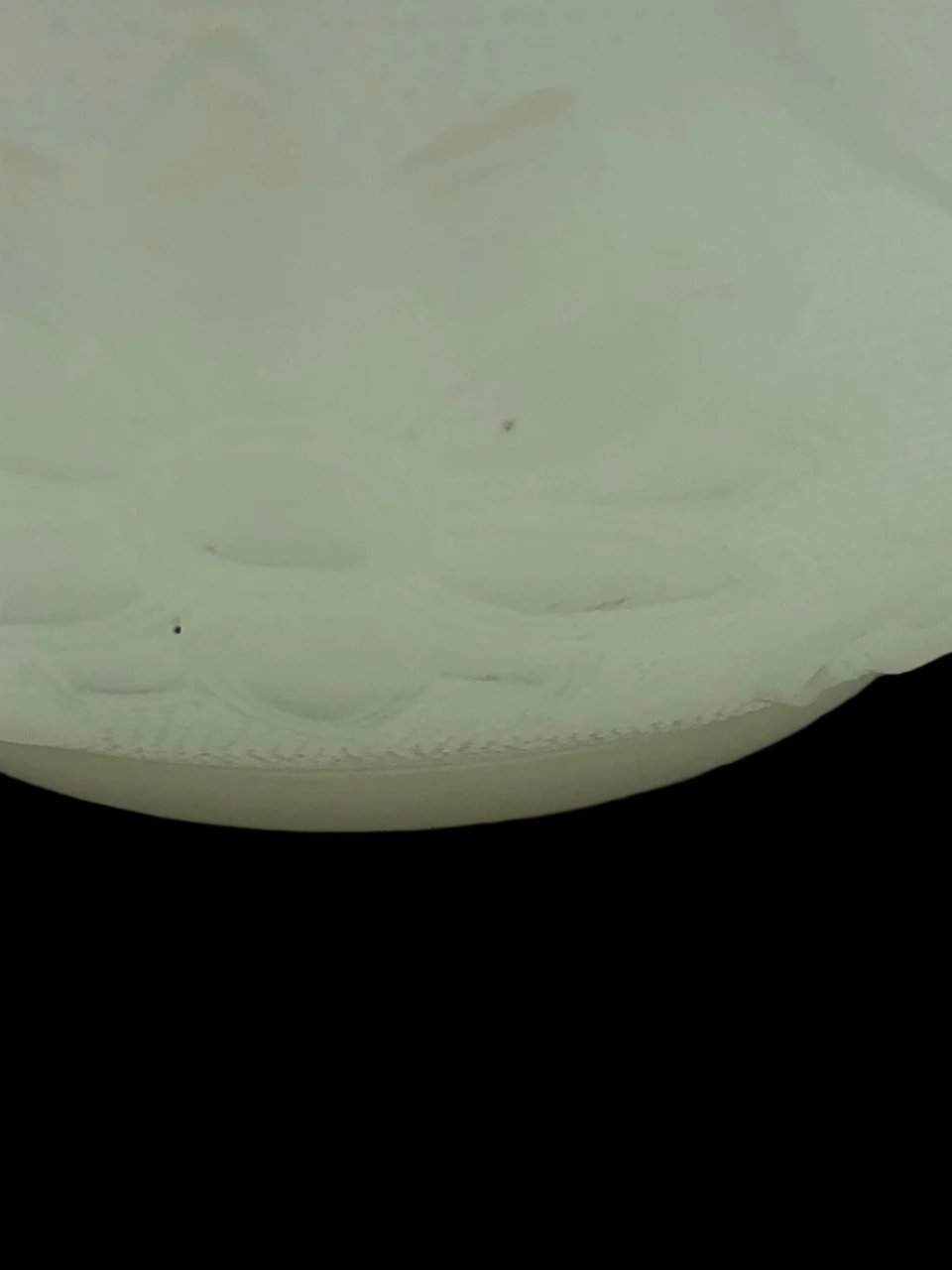 Depression Sandwich pattern Punch bowl/ Mixing bowl
