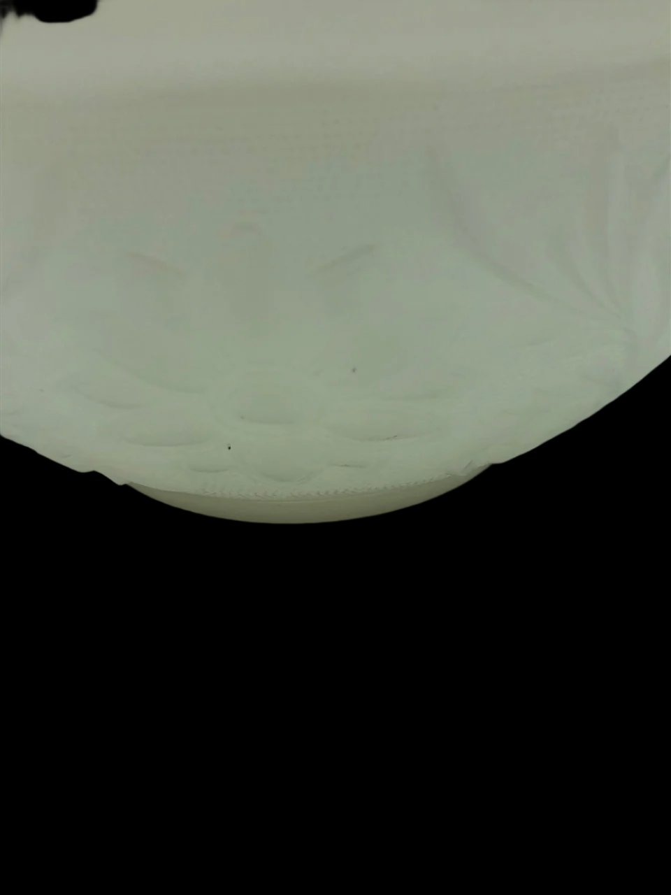 Depression Sandwich pattern Punch bowl/ Mixing bowl