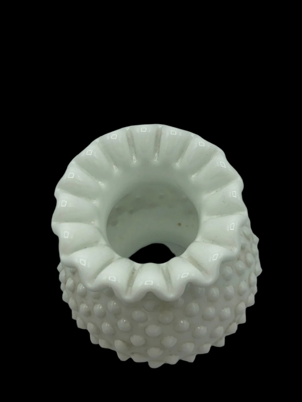 Fenton Hobnail Hurricane shade