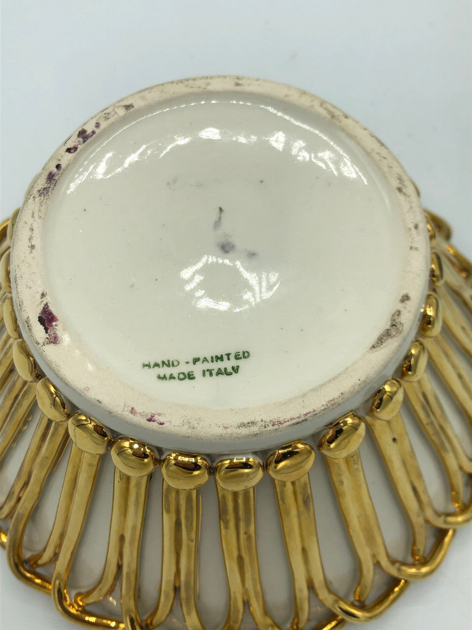 Tulip Capodimonte Bowl with Lid