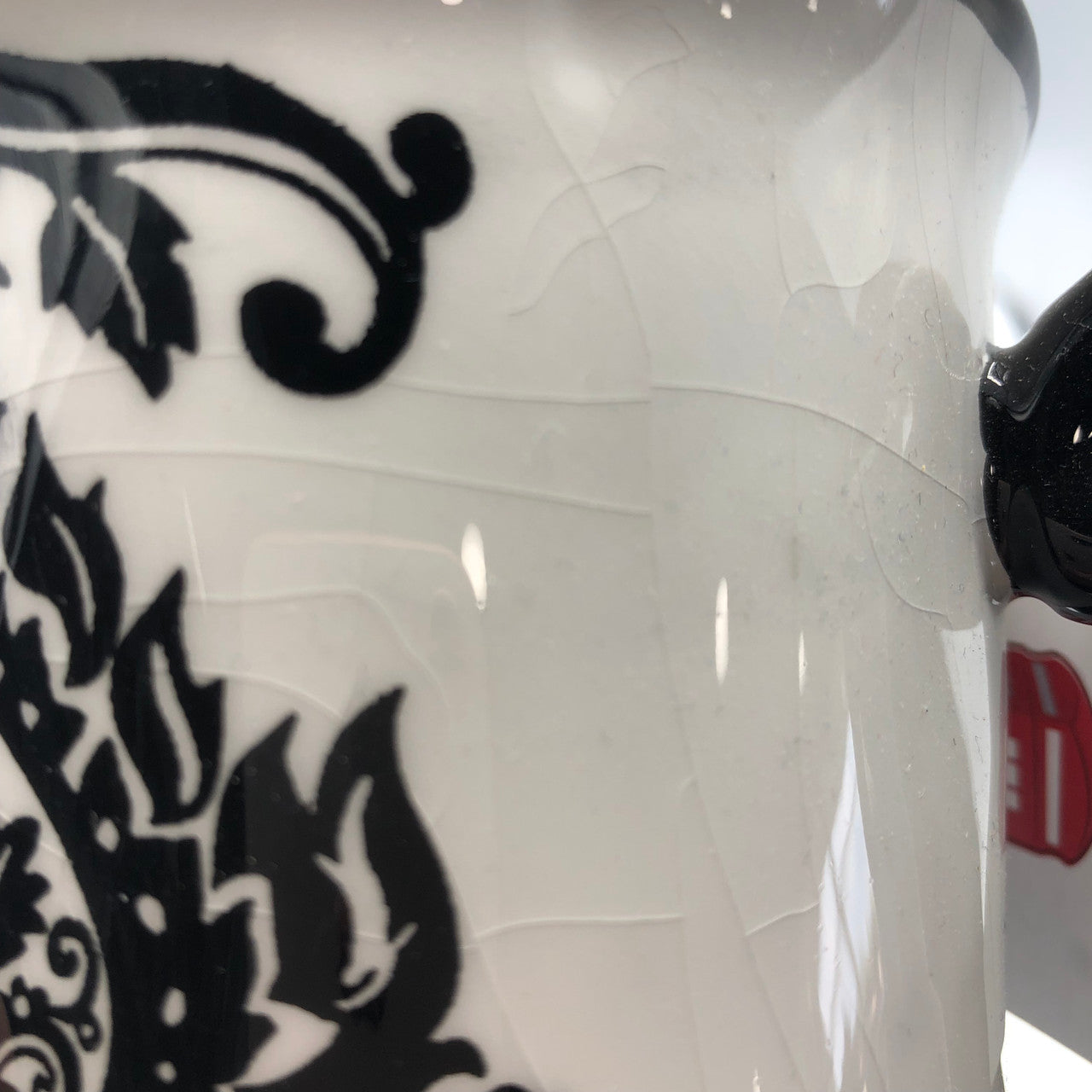 5th Damask Black & White Mug