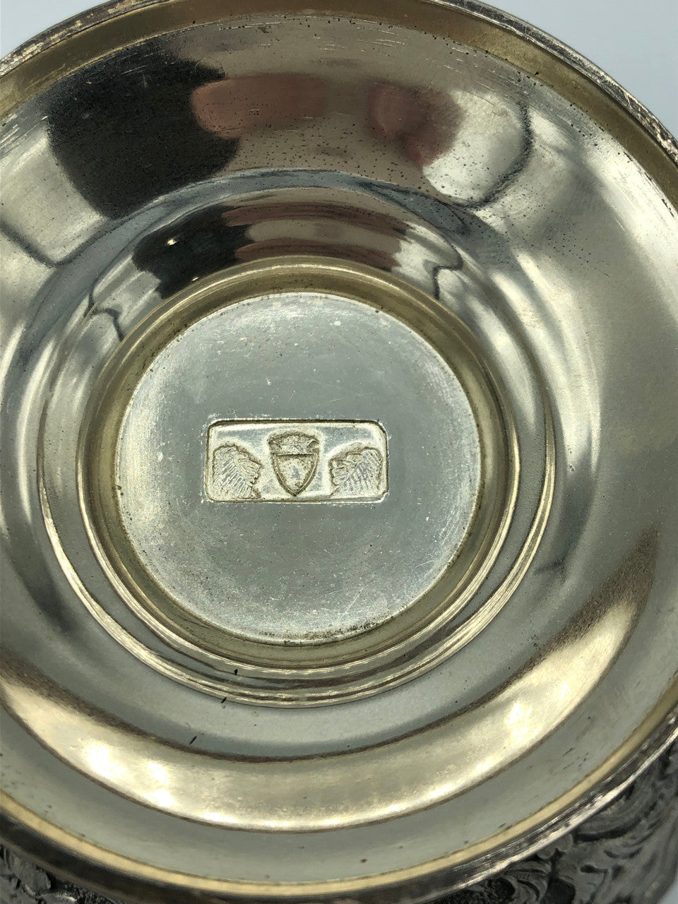 Vintage Silver Serving Bowl