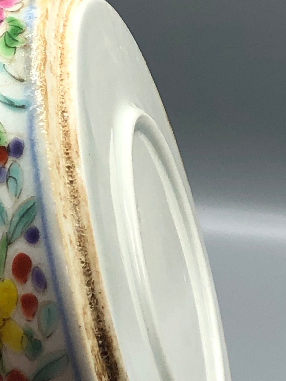 Japanese porcelain tiered food box with cover