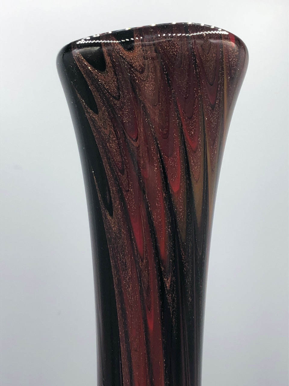Tall brown decorative vase