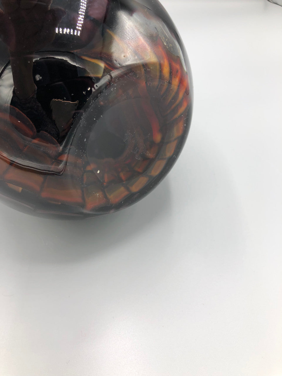 Tall brown decorative vase