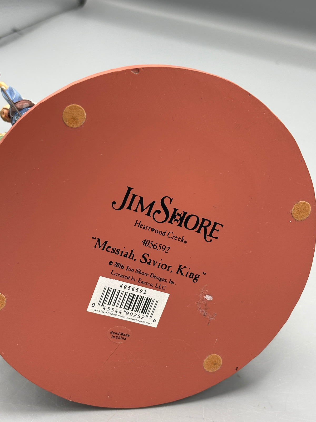 Jim Shore Revolving Nativity Messiah Savior King- 10"