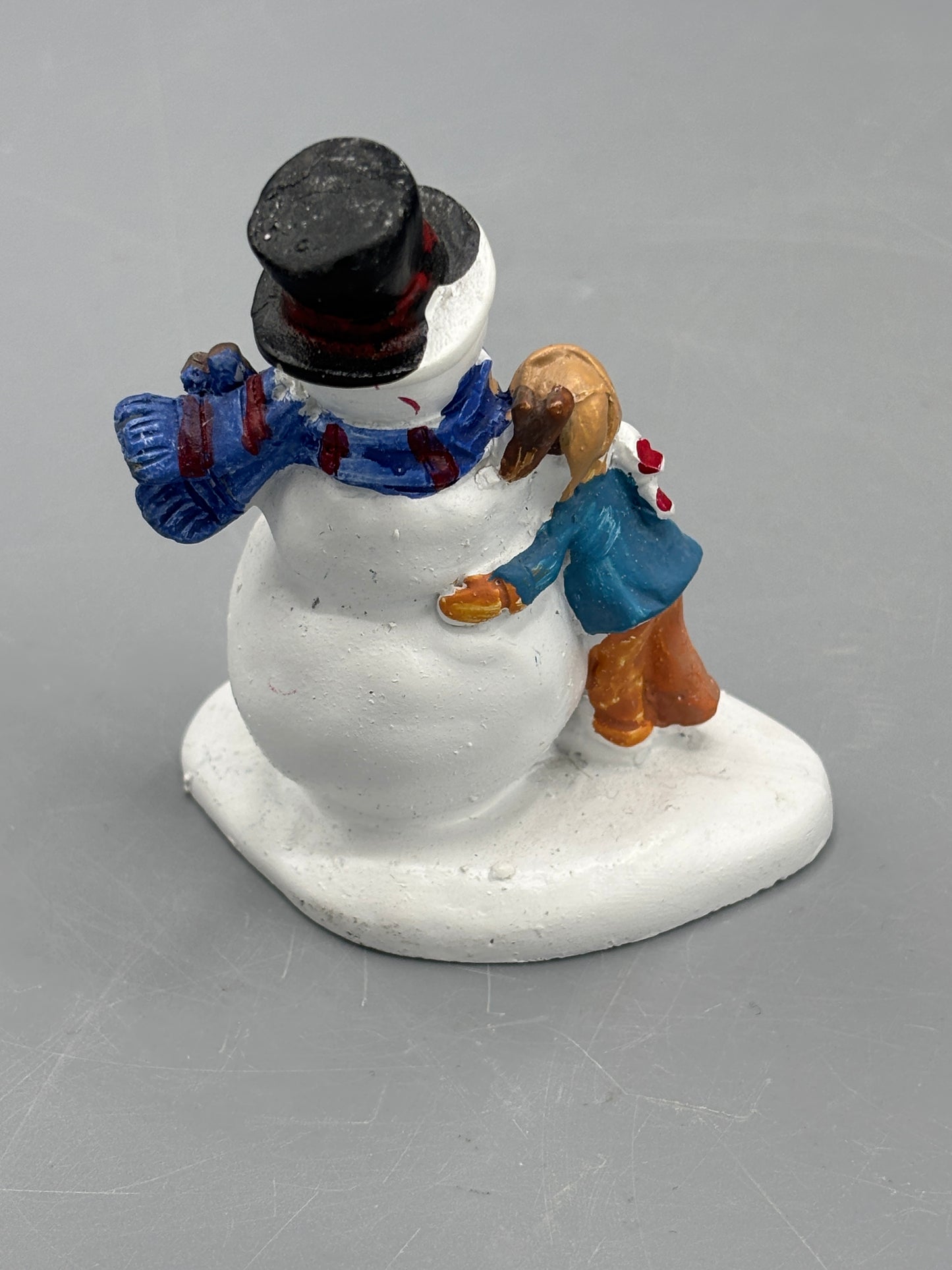 Little Boy & Snowman figure