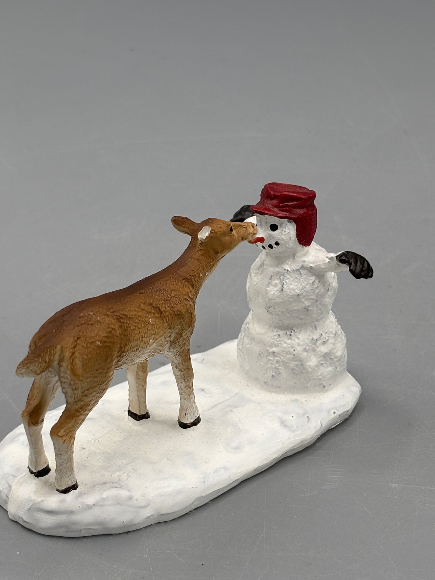 Fine feathered friends Deer & Snowman