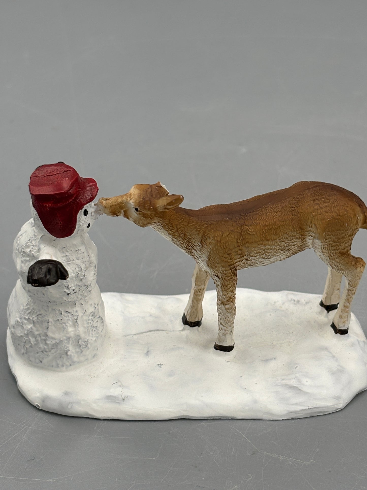 Fine feathered friends Deer & Snowman