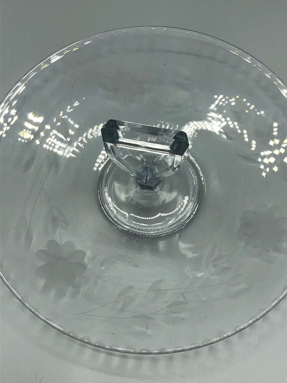 Vintage Sandwich clear tray