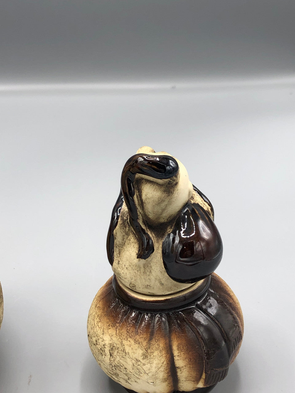 Earth ware pottery lidded jars cossacks