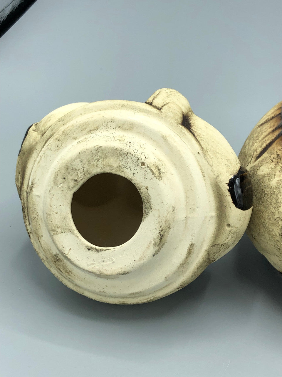 Earth ware pottery lidded jars cossacks