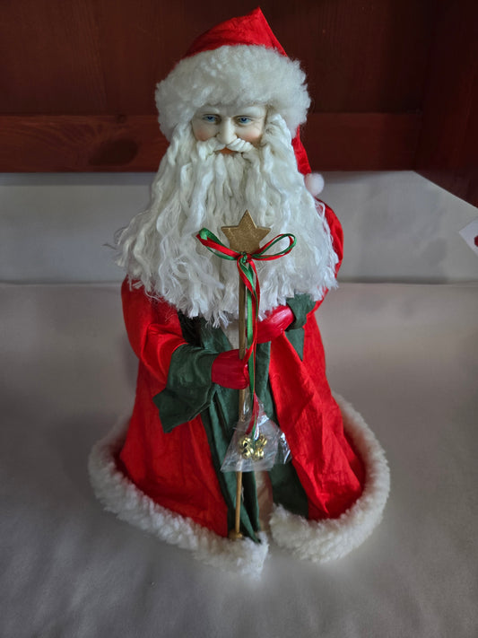Santa tree topper