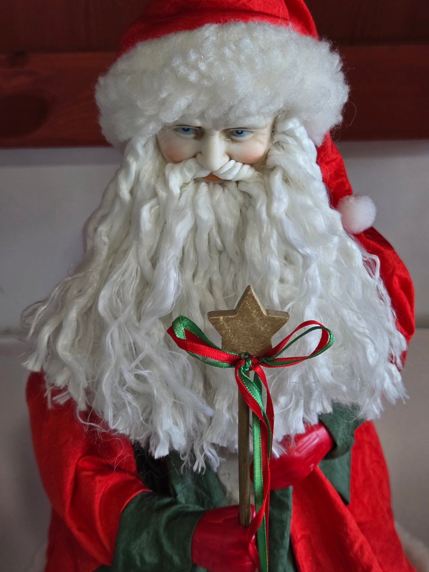 Santa tree topper