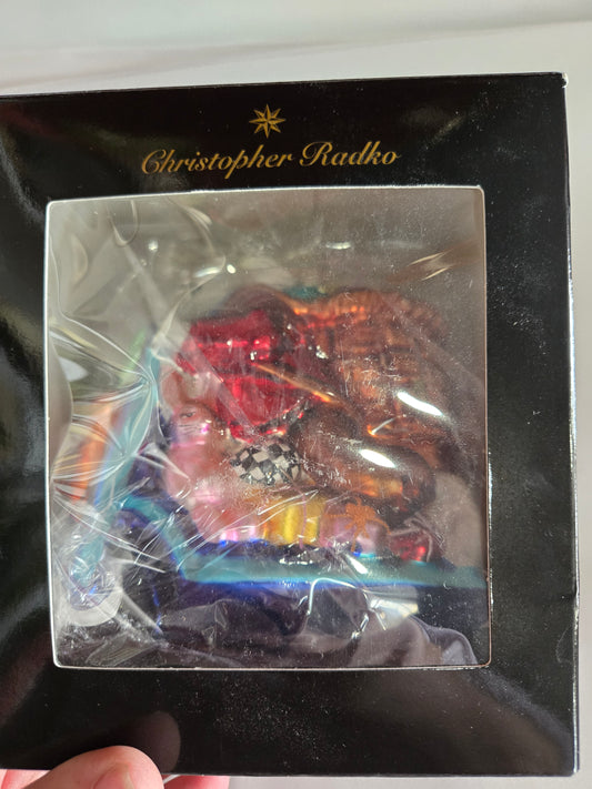 Christopher Radko Bunny Eggspress Ornament