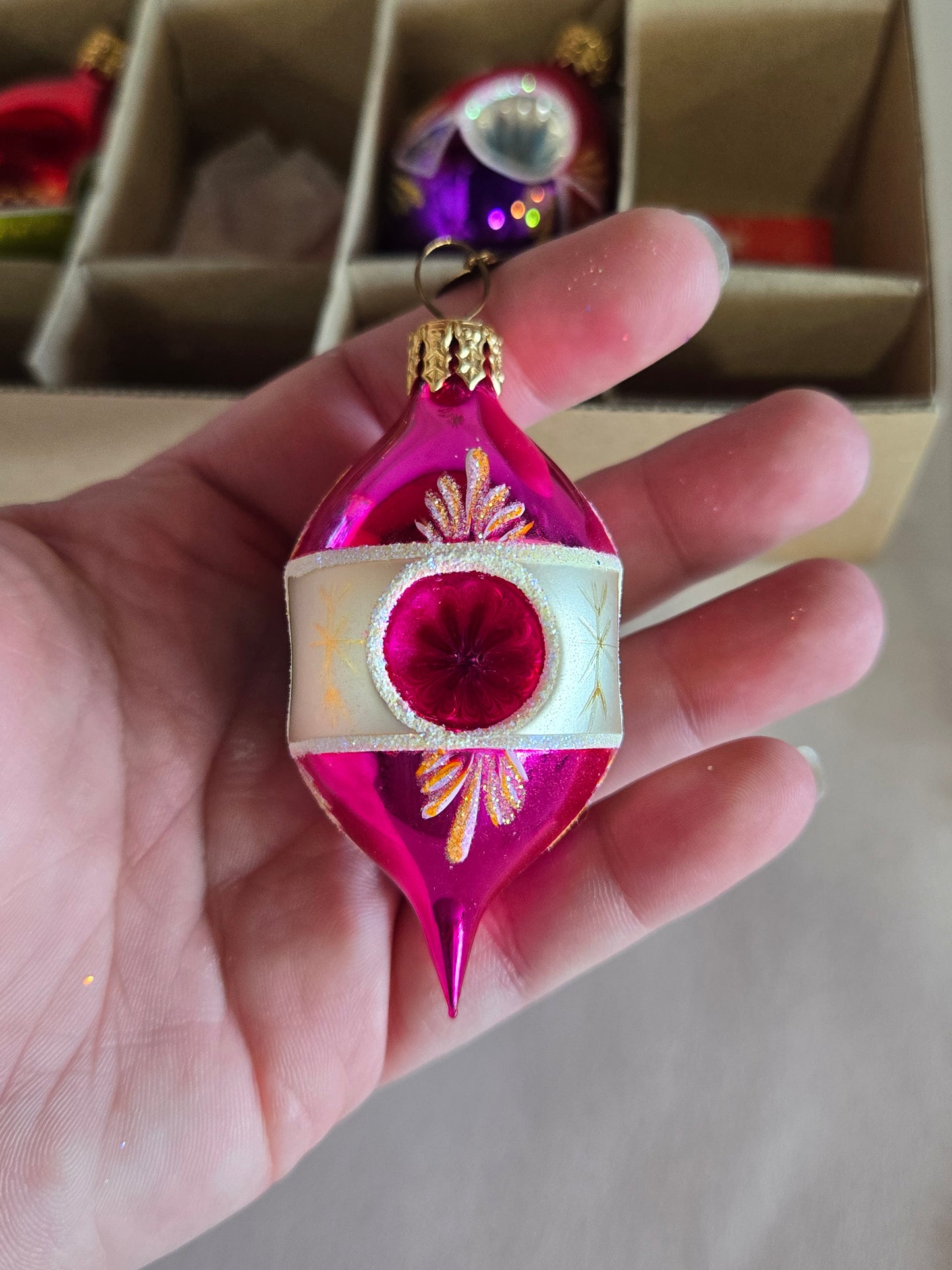 Fantasia by Christopher Radko "Dream Reflections" Set of 6