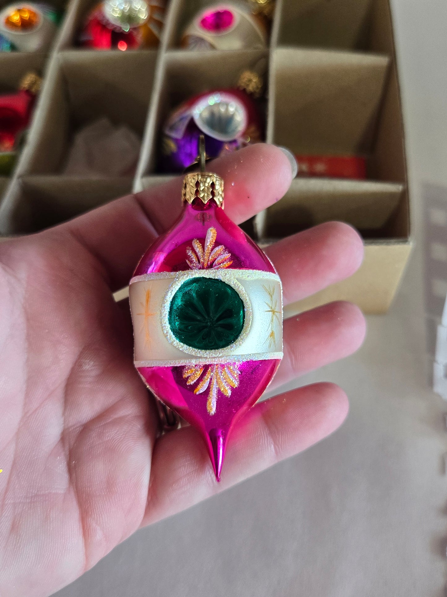 Fantasia by Christopher Radko "Dream Reflections" Set of 6