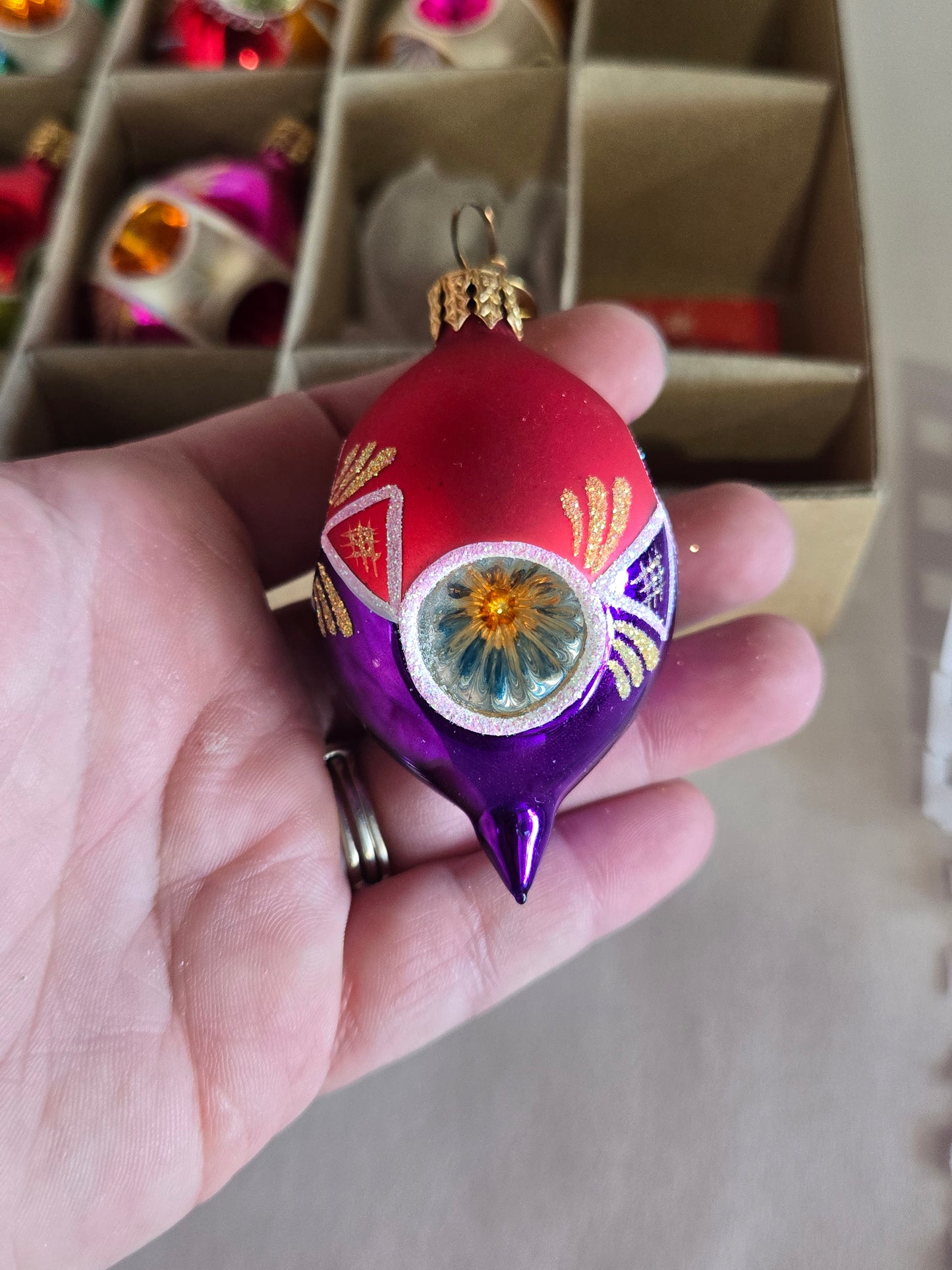 Fantasia by Christopher Radko "Dream Reflections" Set of 6