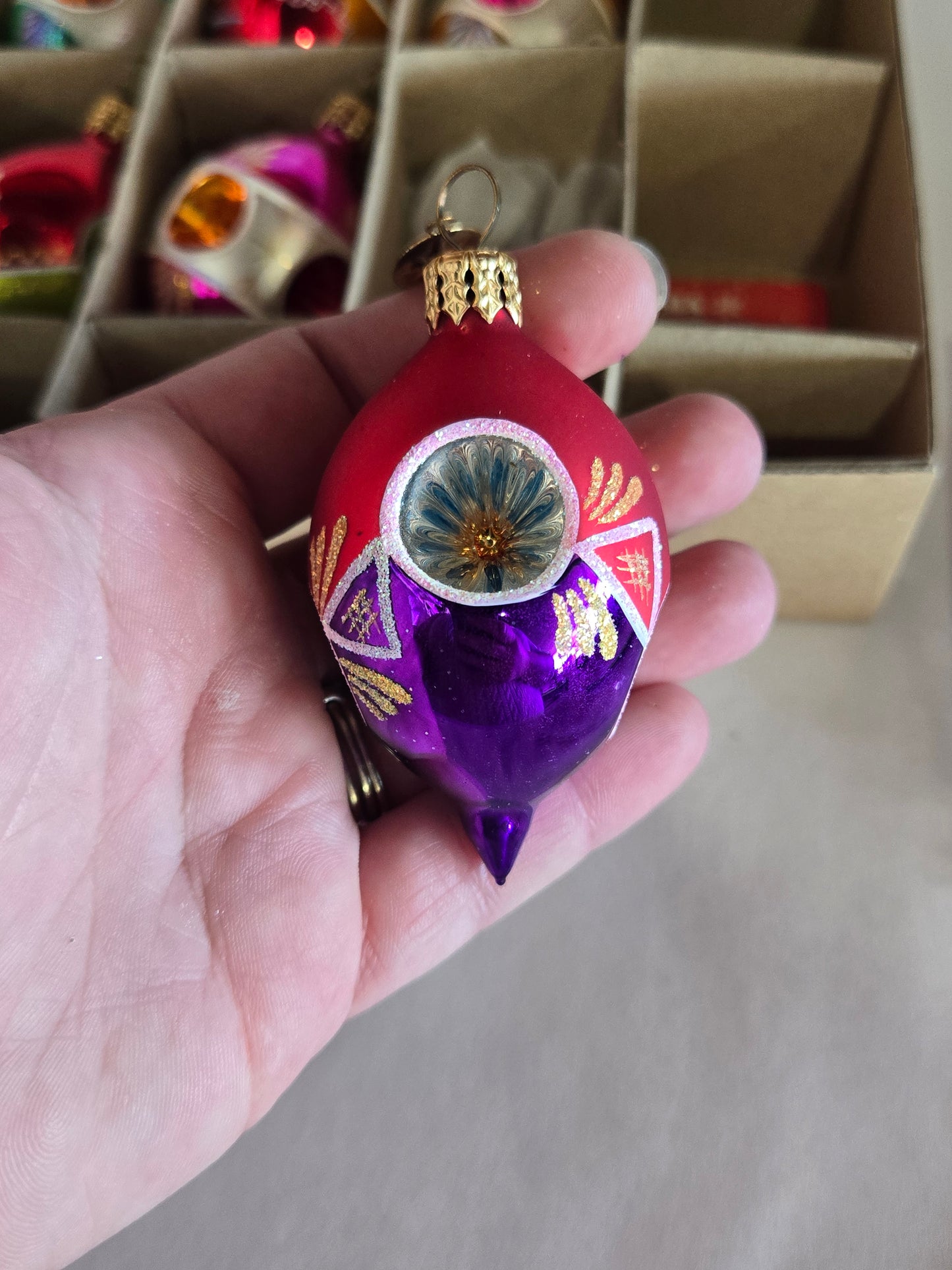 Fantasia by Christopher Radko "Dream Reflections" Set of 6