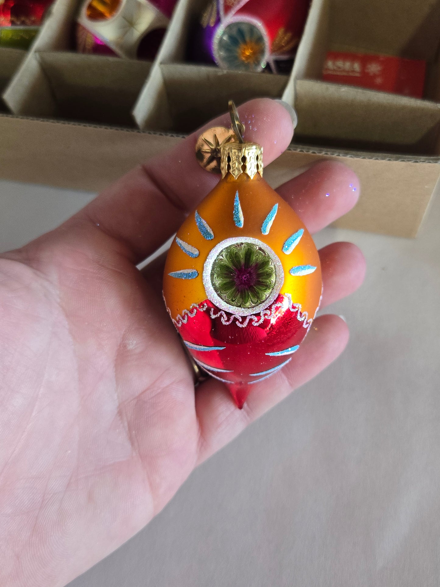 Fantasia by Christopher Radko "Dream Reflections" Set of 6