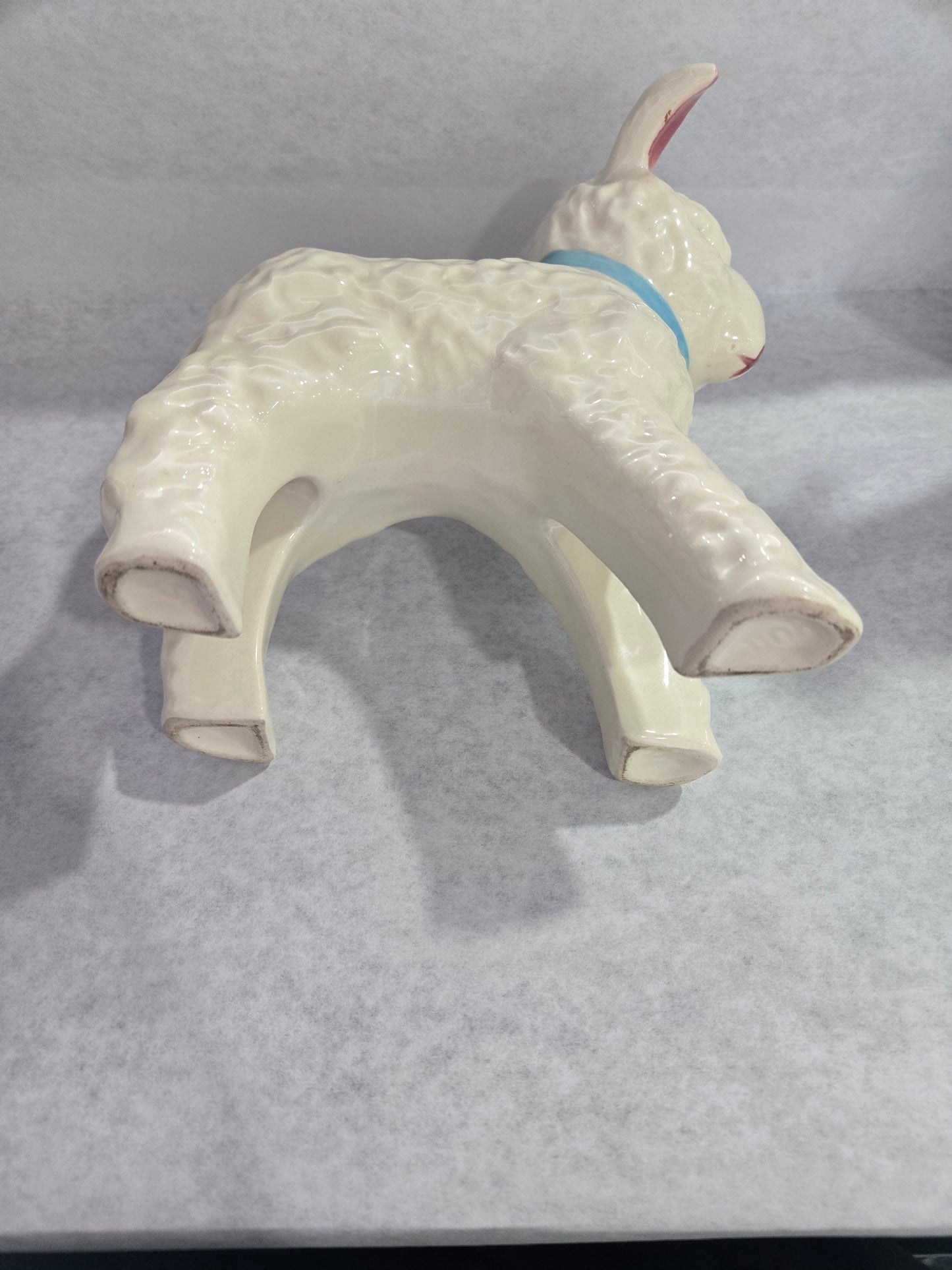 Vintage Hull Pottery Lamb Planter