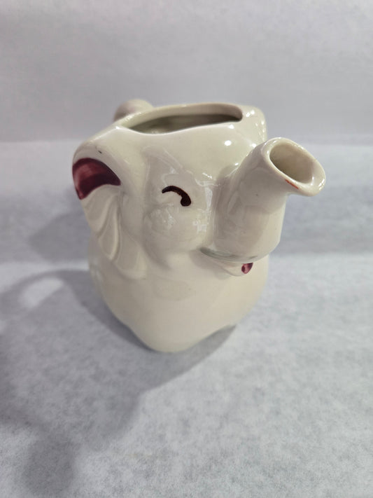 Vintage Shawnee Pottery Elephant Creamer