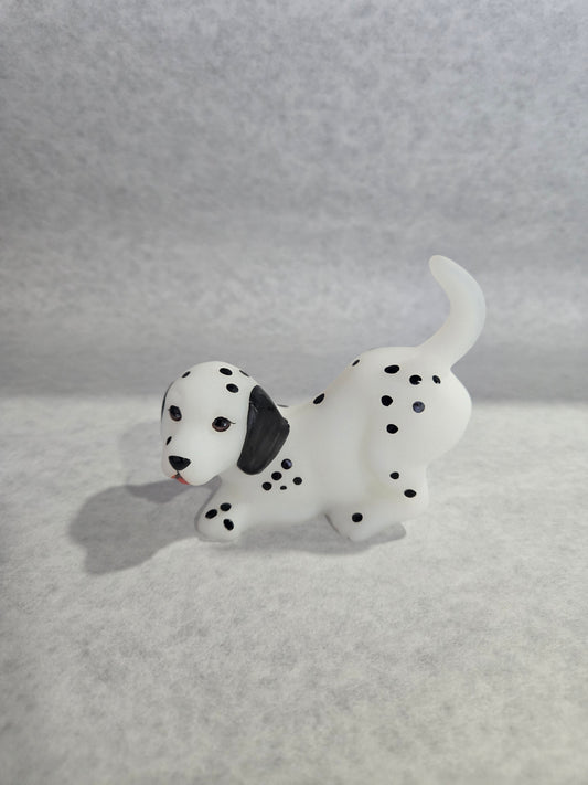 Vintage Fenton Dalmatian PNWFA Black & White