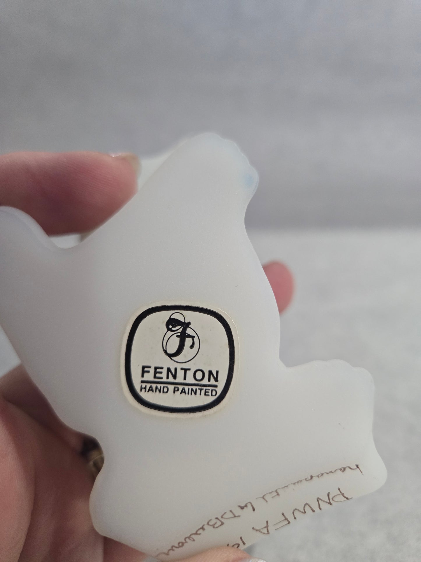 Vintage Fenton Dalmatian PNWFA Black & White