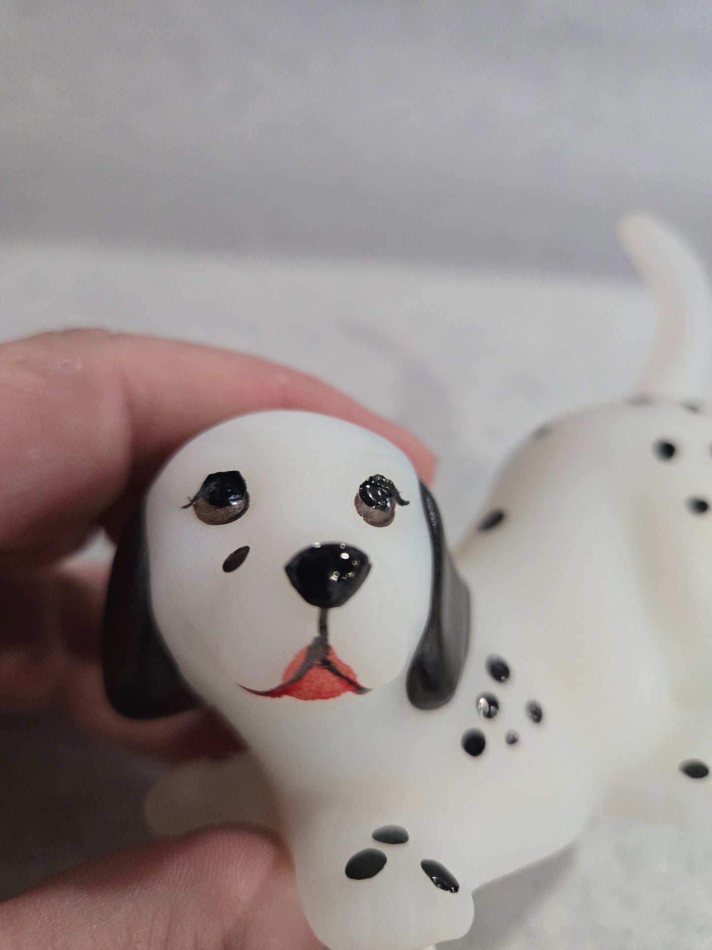 Vintage Fenton Dalmatian PNWFA Black & White