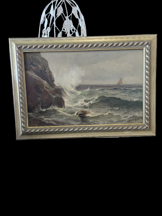 Vintage Coastal Seascape William Fredrick DeHauss