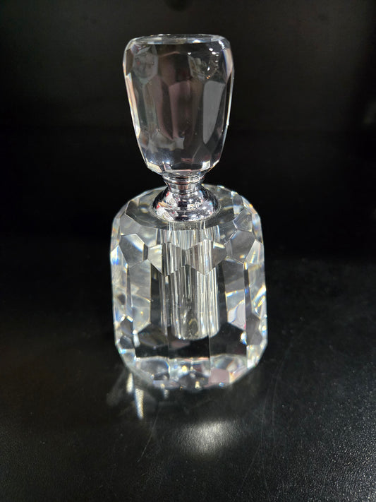 Clear Perfume Crystal Bottle