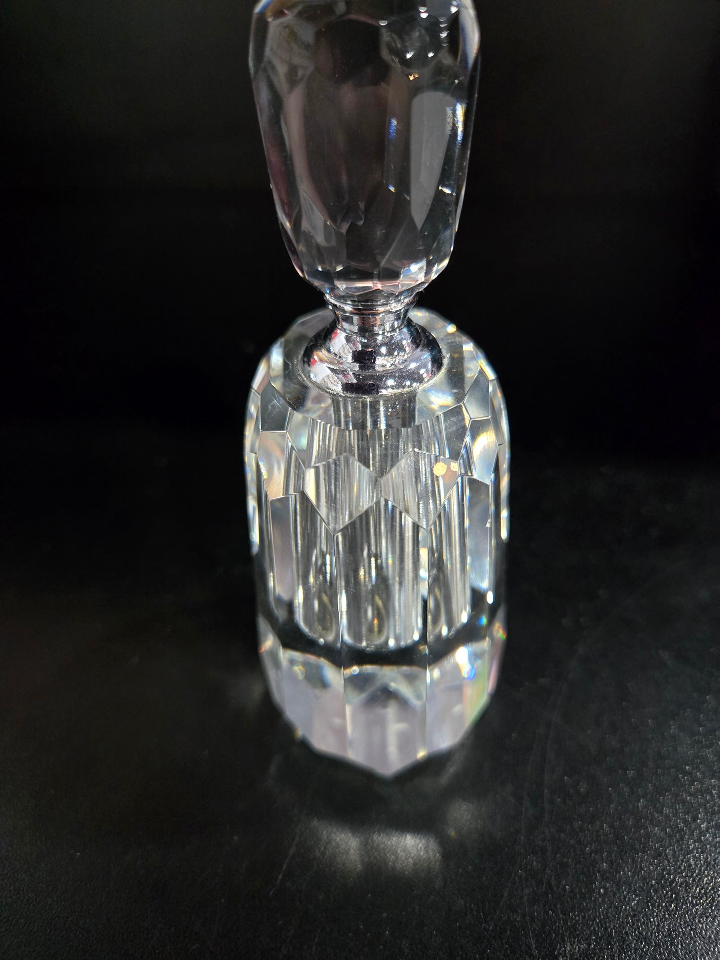 Clear Perfume Crystal Bottle