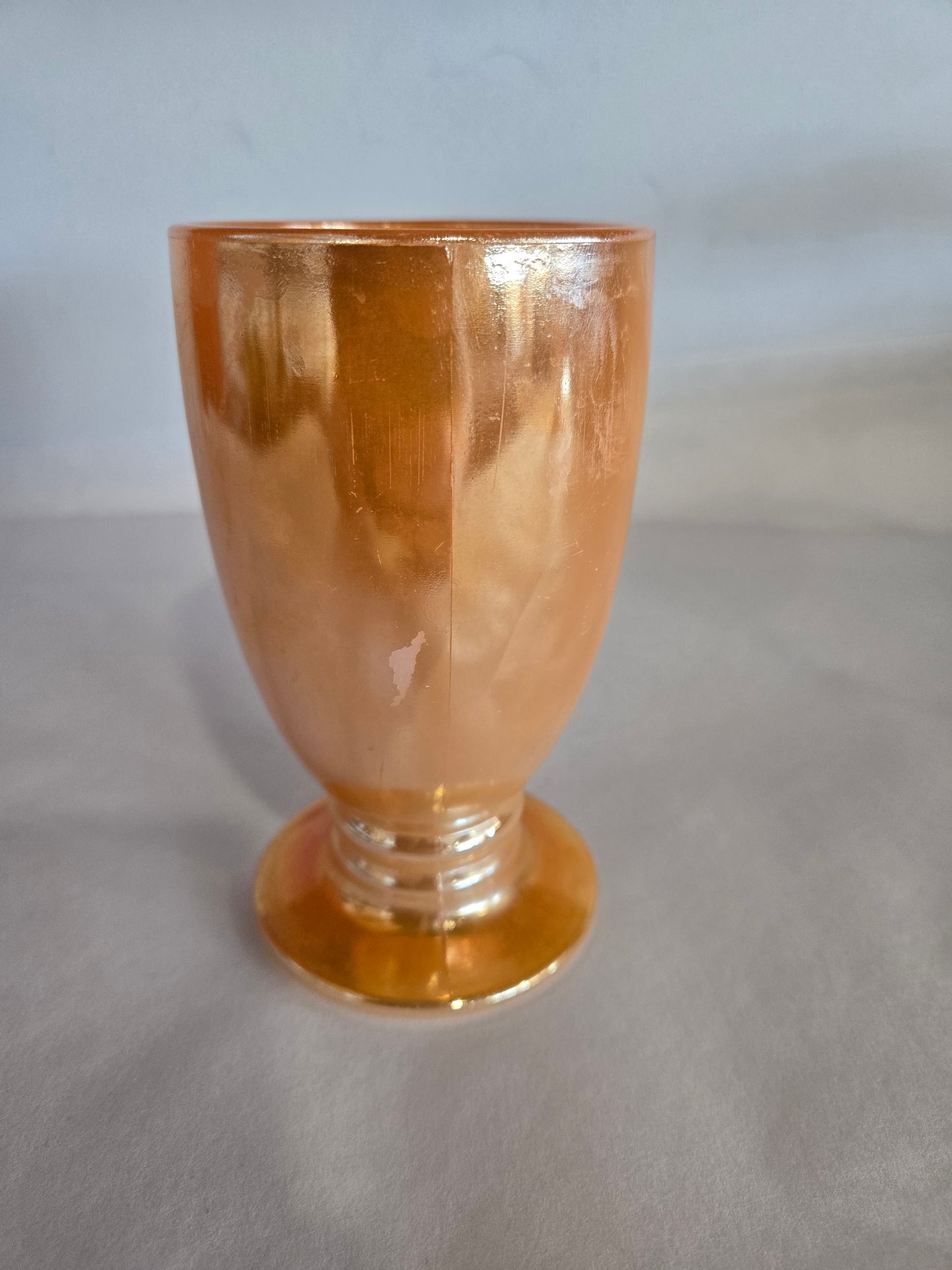 Vintage  peach lusterware mug