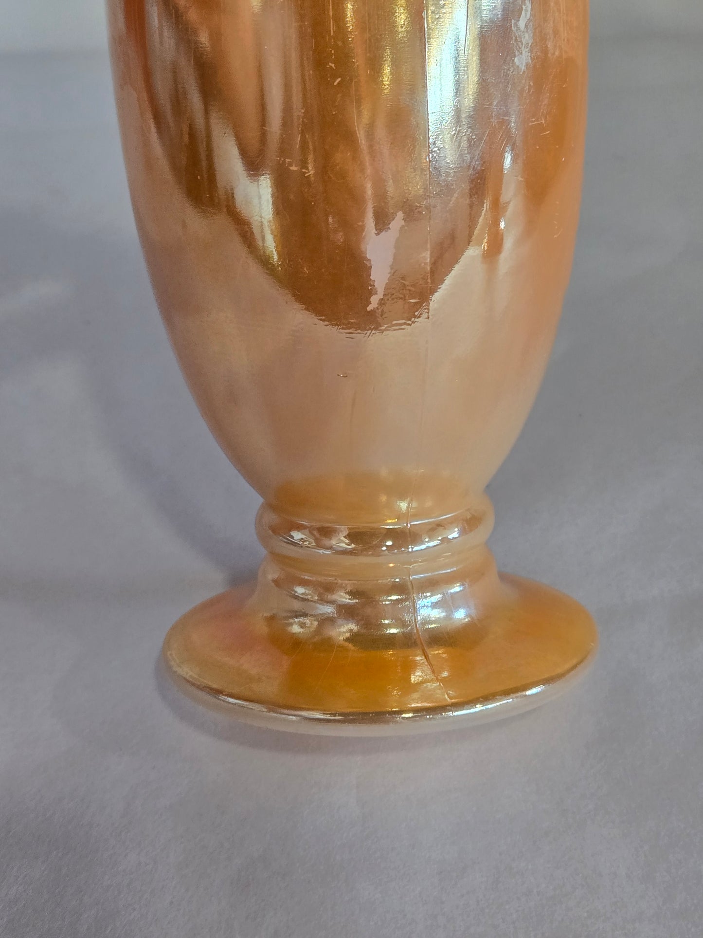 Vintage  peach lusterware mug