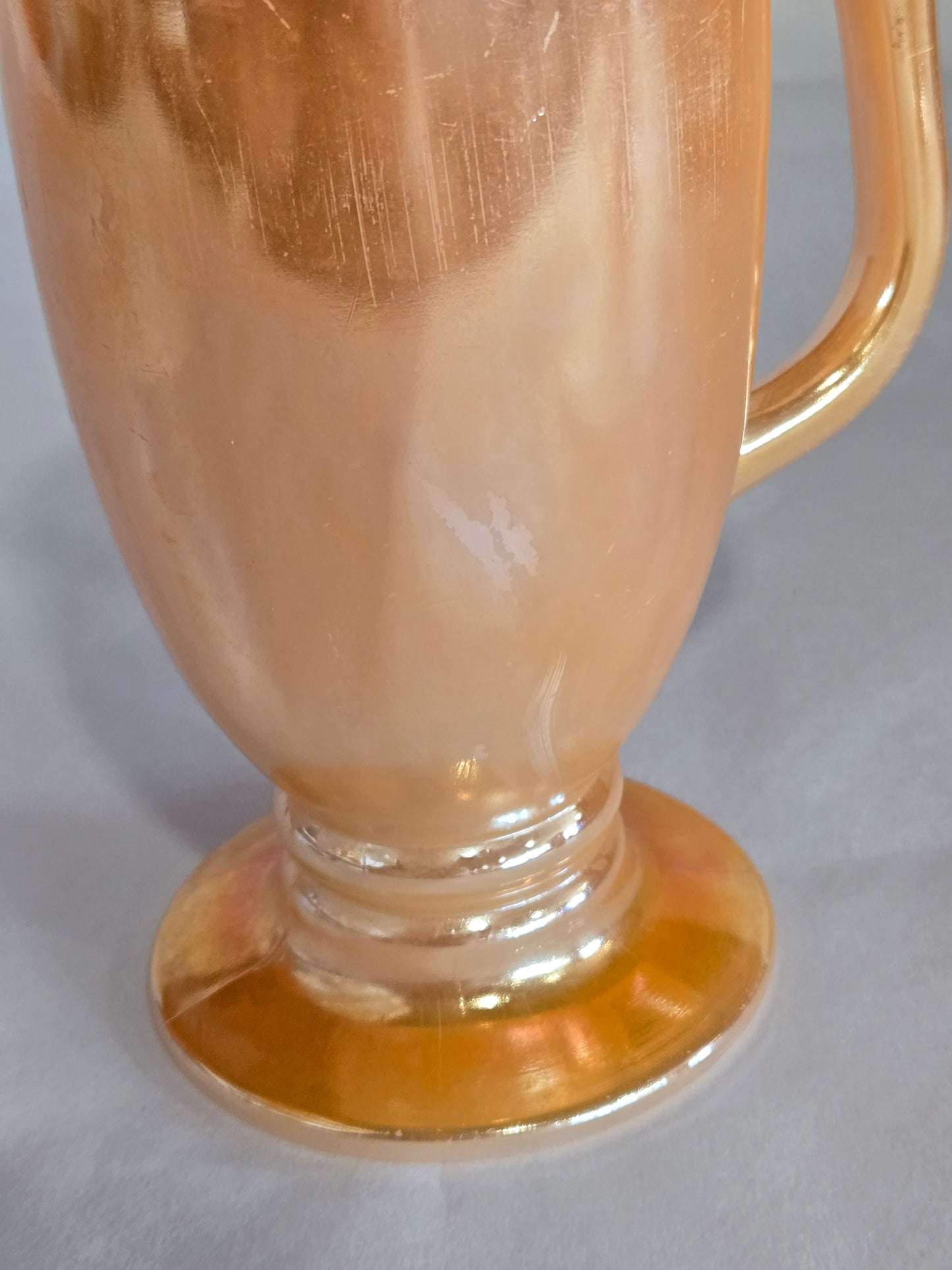 Vintage  peach lusterware mug