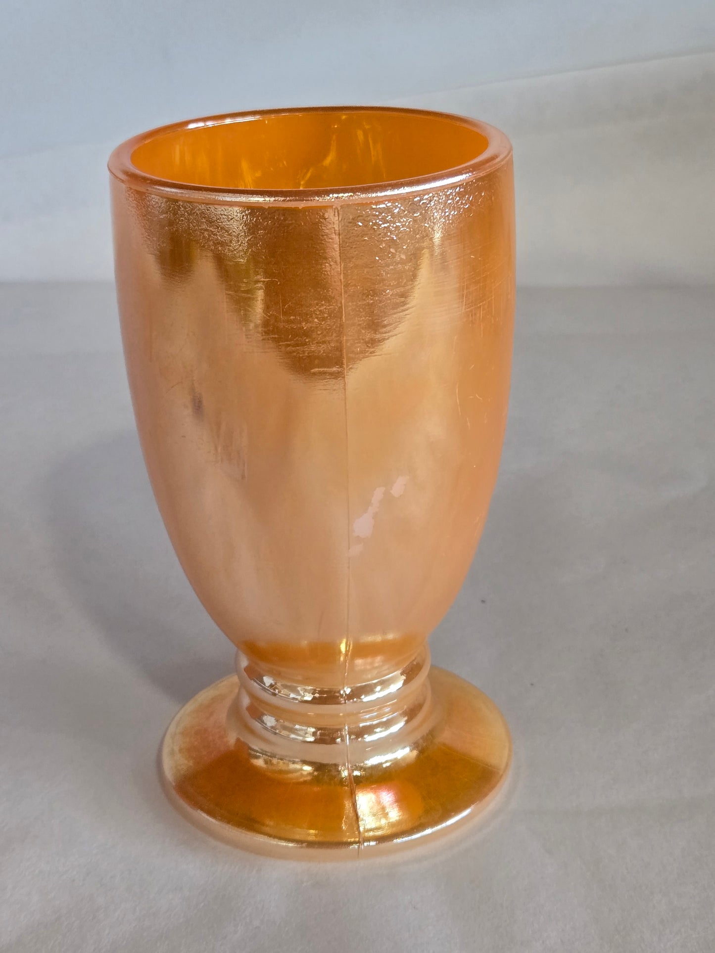 Vintage  peach lusterware mug